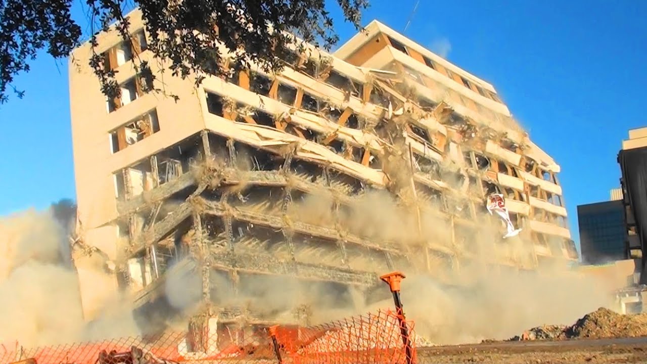 St. Paul University Hospital Buildings E & F - Controlled Demolition, Inc.