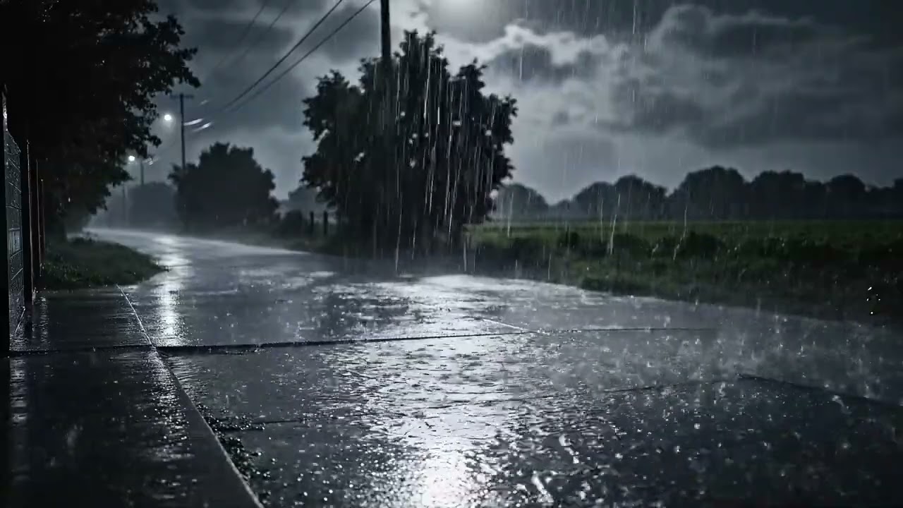 Heavy Rain & Thunder for Instant Deep Sleep