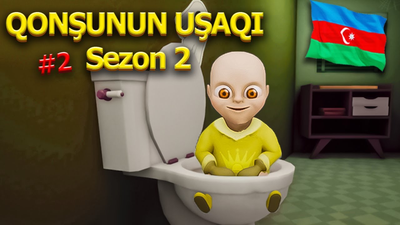 😫QONŞUNUN UŞAĞI YENƏ MƏNİ DƏLİ ETMƏYƏ GƏLİB - The Baby In Yellow ( sezon 2 bölüm 2 )
