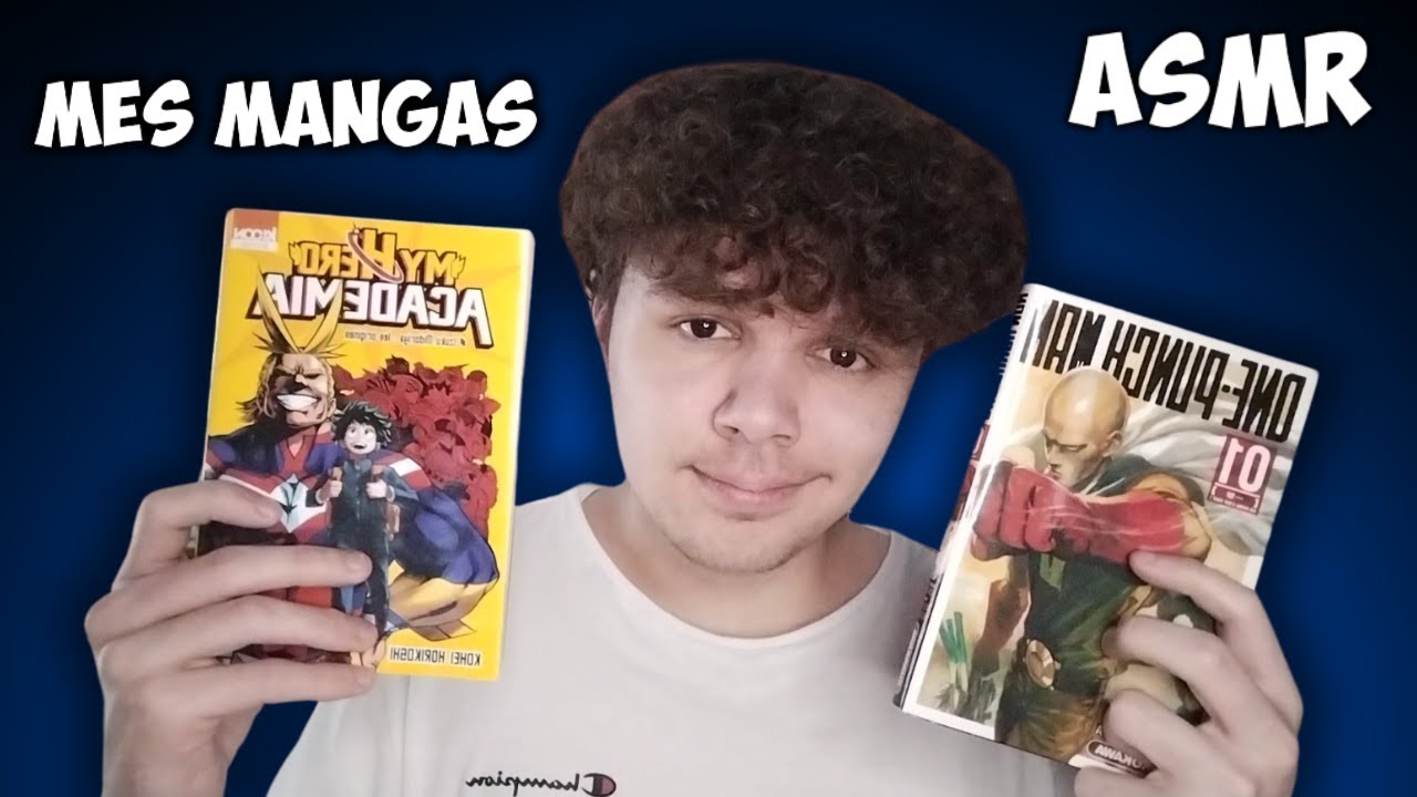 ASMR JE VOUS PARLE DE MES MANGAS PRÉFÉRÉS ! (full chuchotement)