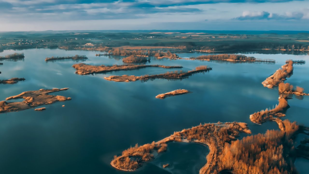 Jezioro Nyskie  - piękno wysp / Nysa Lake - the beauty of the islands 4k #axxonpl