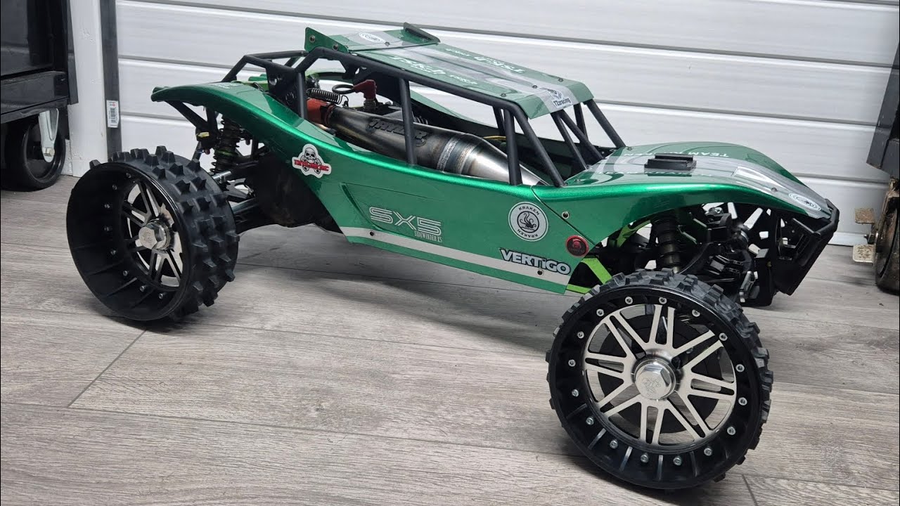 Rovan baja taylor rc build, kraken sx5 sand rail kit