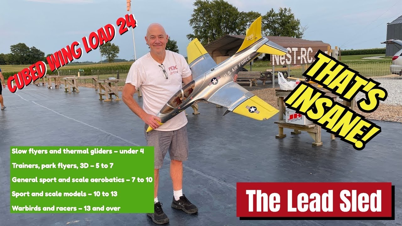 The Lead Sled | What Happens When You Add Weight to an RC Airplane?