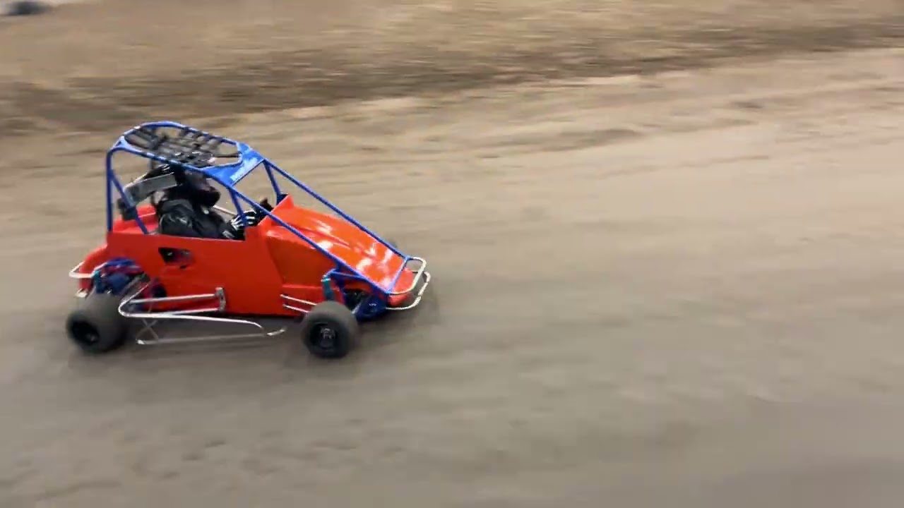 Winter blast practice laps 
