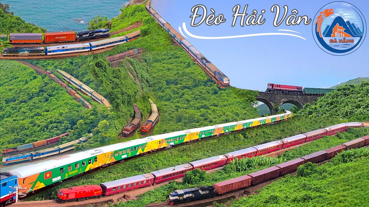 Đã Đến Đà Nẵng Thì Phải Ghé Qua Đèo Hải Vân Địa Điểm Ngắm Các Đoàn Tàu Hoả Chạy Qua Đèo Cực Đẹp 🤩
