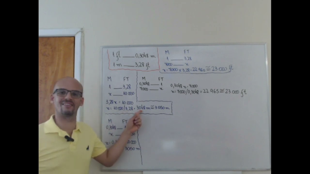Computador de Voo - Escala e Conversões - Aula de navegação 09 PP