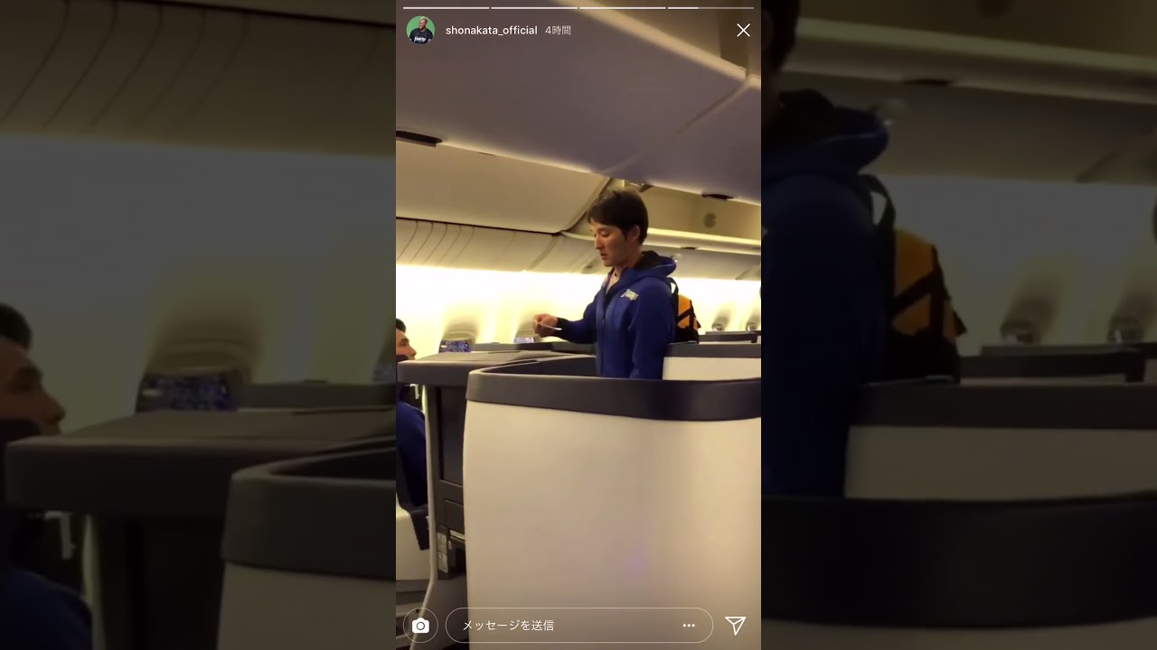杉谷拳士 中田翔インスタストーリー