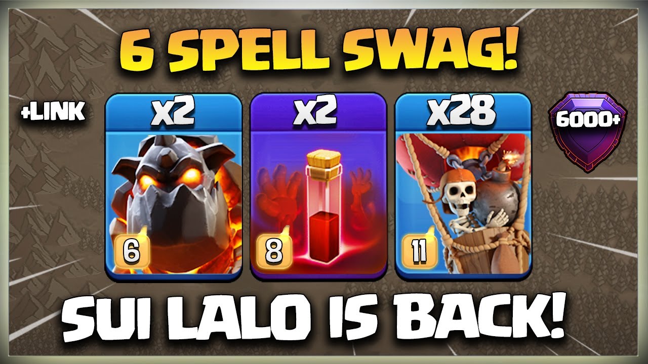 Strongest Th17 LaLo Attack 🔥 Th17 SUI LaLo Attack | Th17 LaLo Army | Best TH14 Attack Strategy | coc