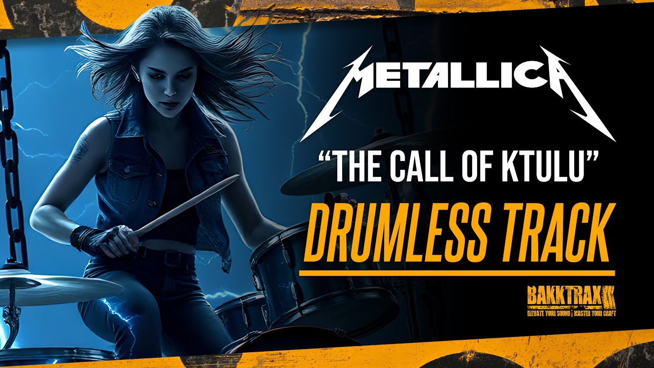 Metallica - The Call Of Ktulu (Drumless) NO DRUMS - High Quality