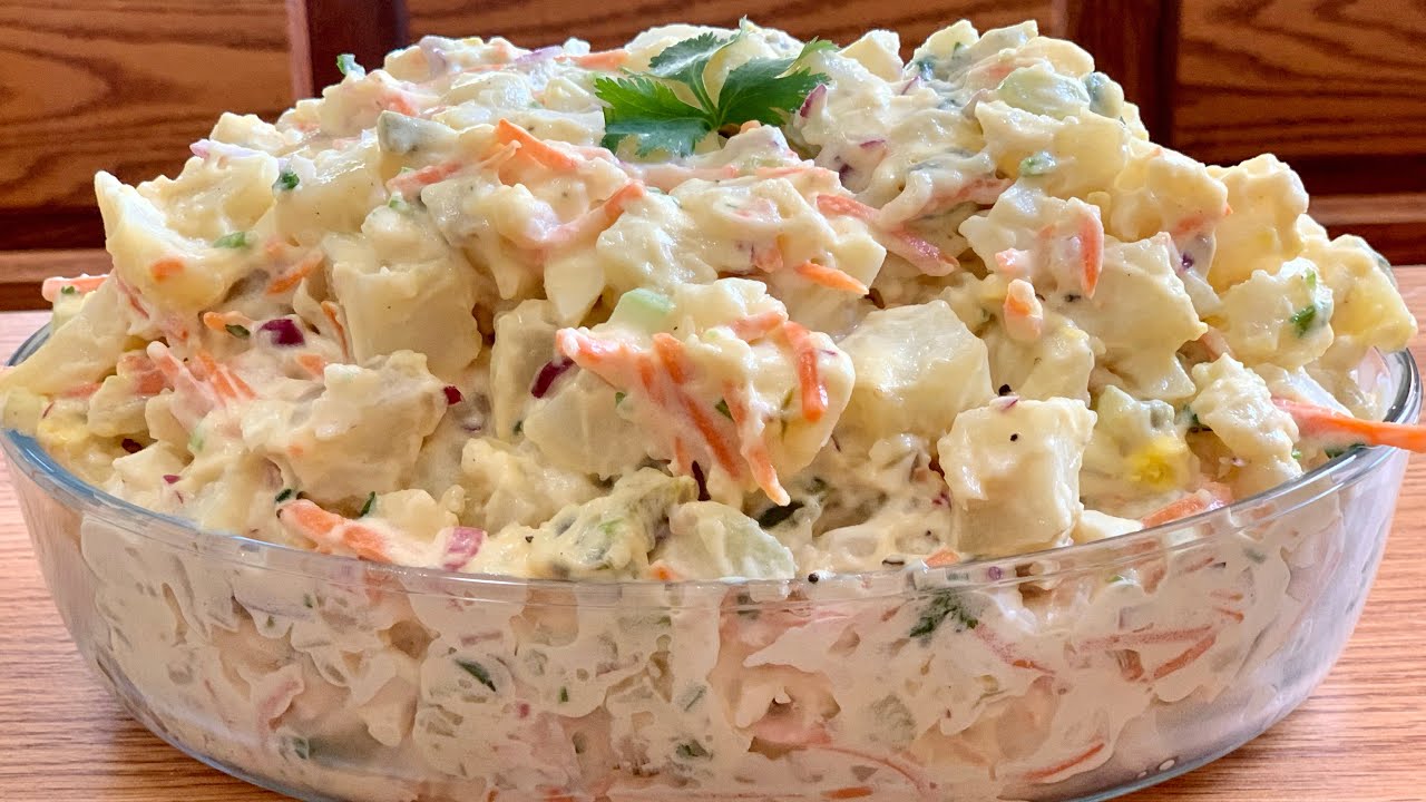 ENSALADA CREMOSA DE PAPA.