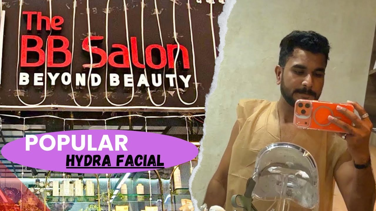 My First Ever Salon Experience 😍 | Hydra Facial, Pedicure & Hair Spa