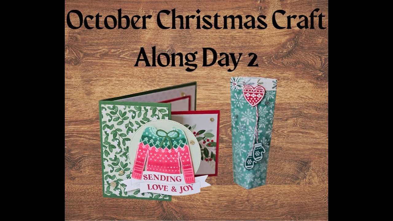 October Christmas Craft Along 2025 - Day 2 of 6
