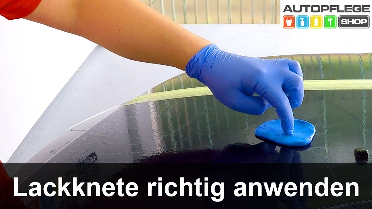 Lackknete richtig anwenden