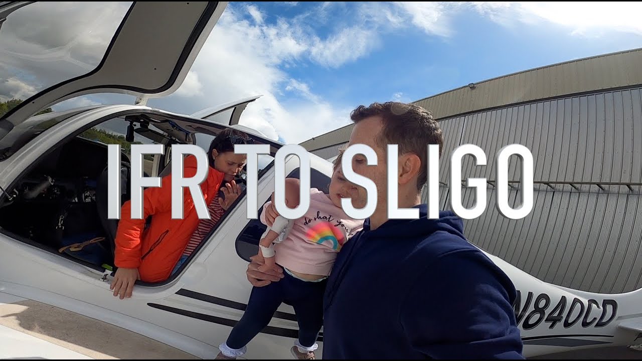 IFR Flight Weston to Sligo Airport Cirrus SR20