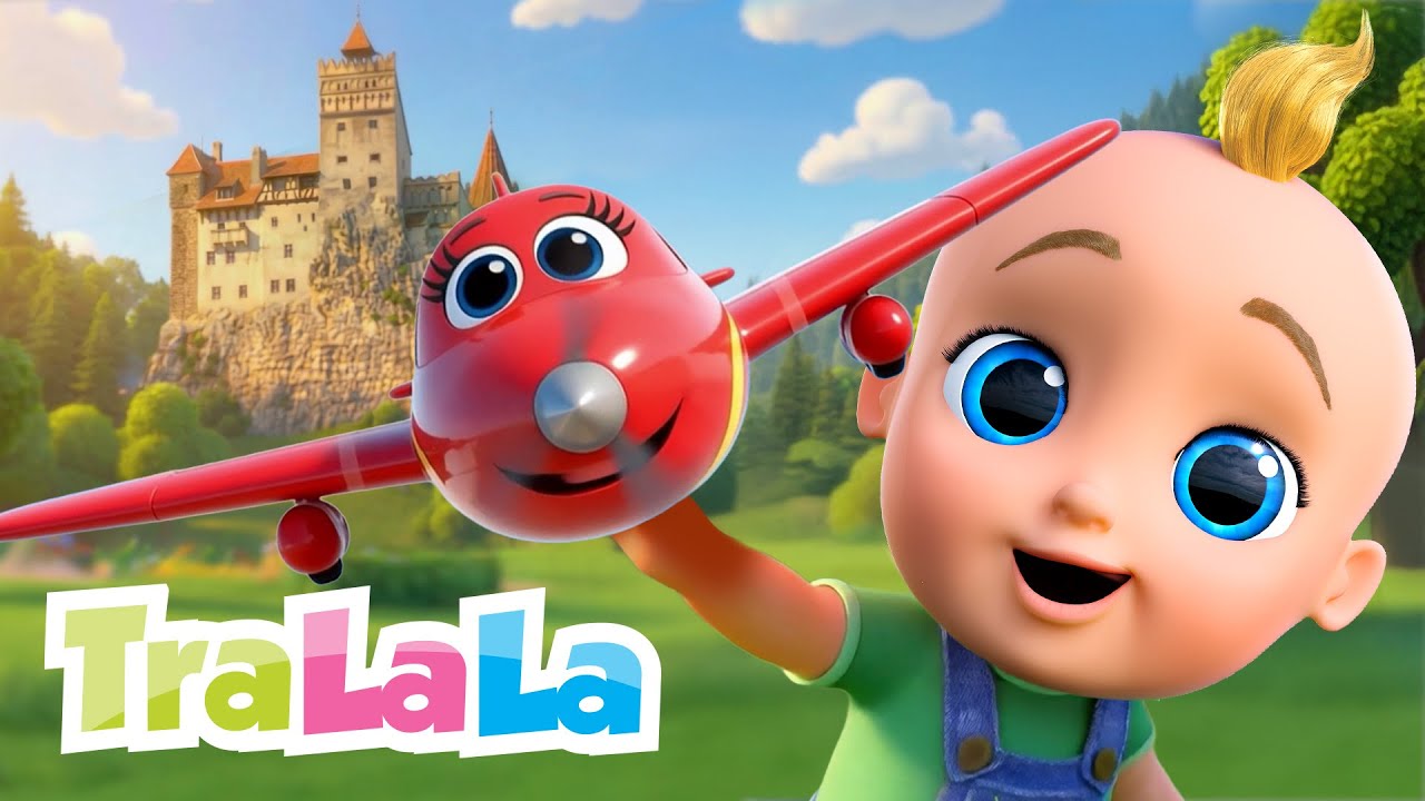 TraLaLa - Avion cu motor ✈️ Cântecul Copilăriei - Desene Animate pentru Copii