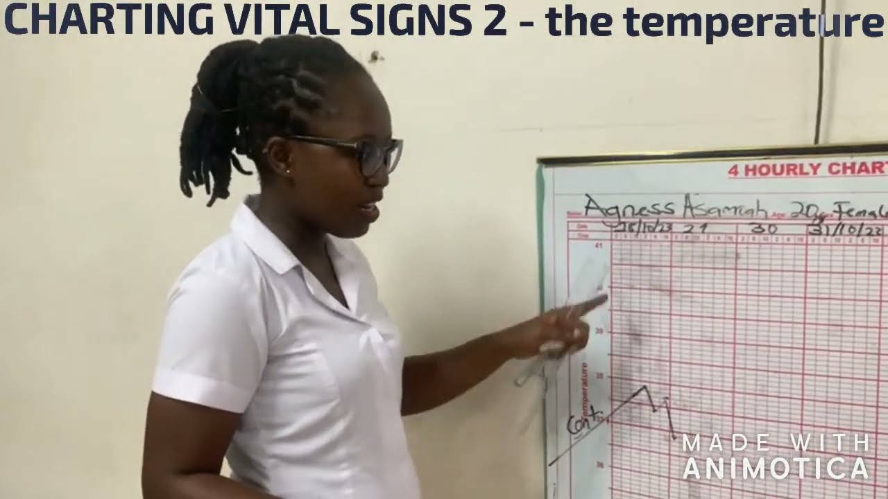 charting vital signs 2 - the temperature @nursingart247