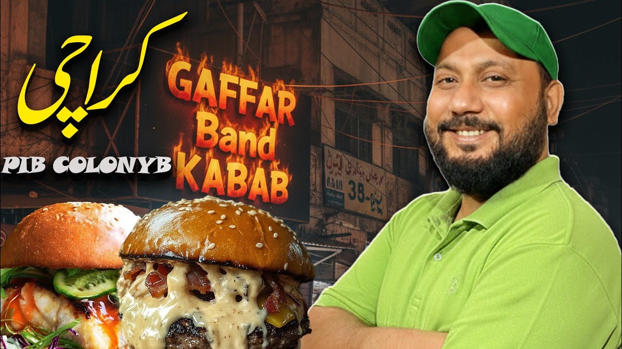 Karachi Most Tasty Bun Kebab|| PIB COLONY  | Street Food Taste Test|| #karachifoodstreet #streetfood