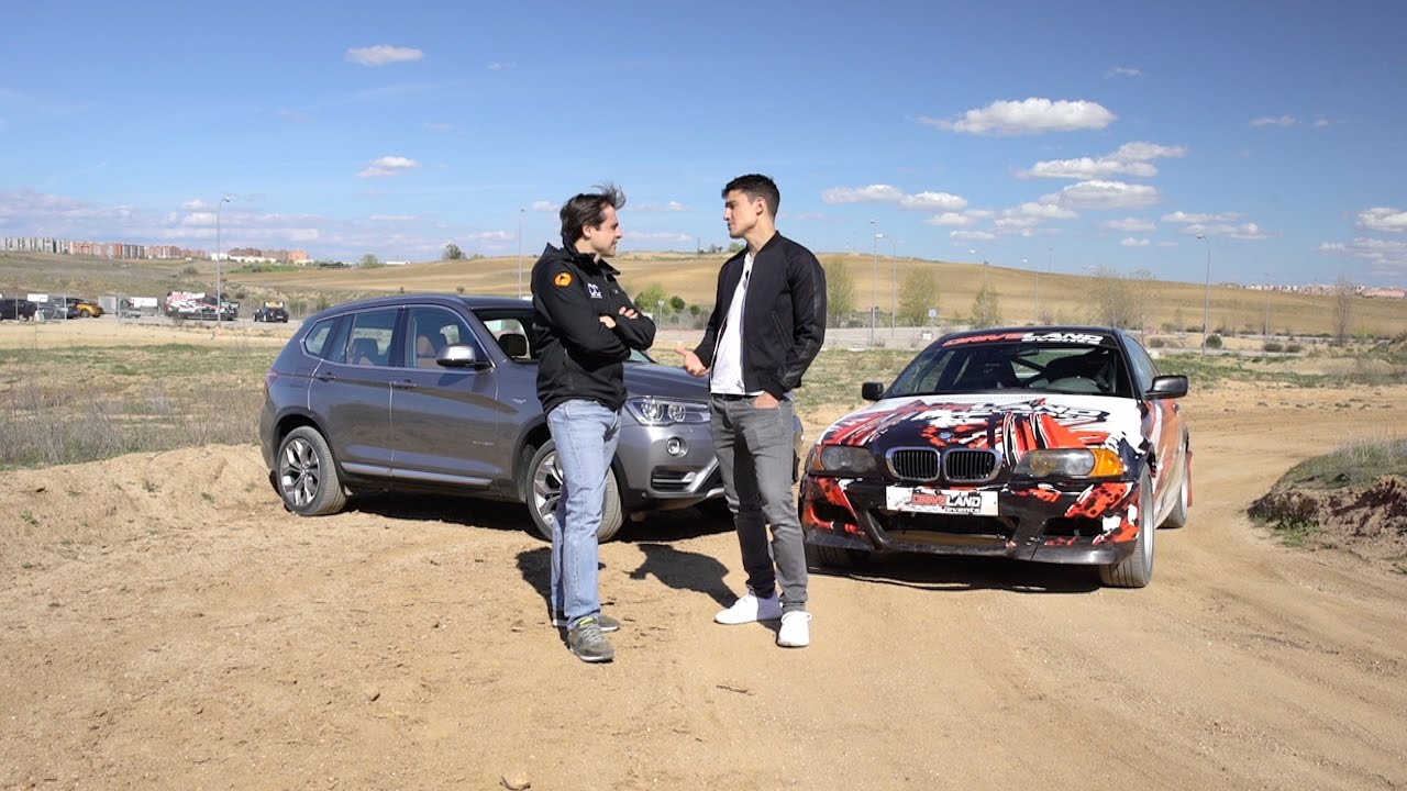 El actor Álex González y Eduardo Bueno se retan al volante de dos BMW - Centímetros Cúbicos