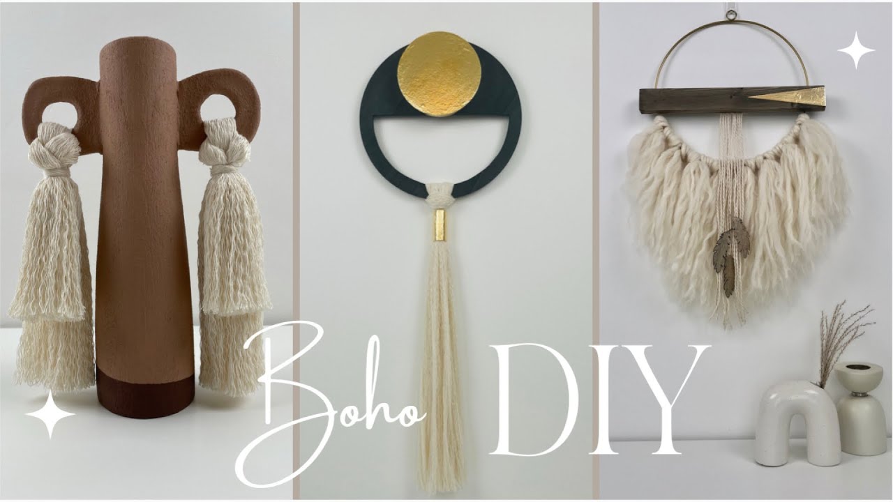 DIY Boho Home Decor Ideas