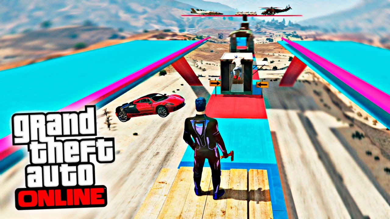 NUEVO CORRE Y ESQUIVA LOS COCHES ¡MINIJUEGO ACROBÁTICO! - GTA V Online PS4 (GTA 5 Online) | Zoko