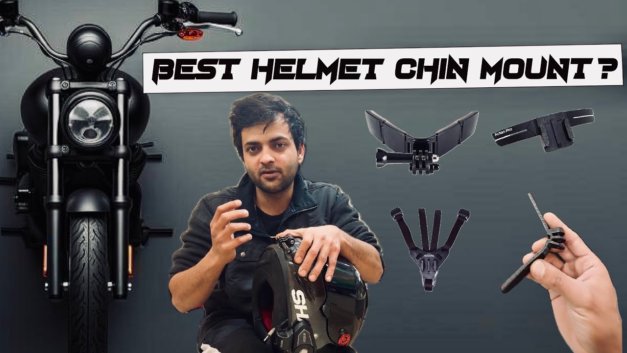 Chin Mount for Shark Race R PRO GP 🪖 || Testing Motovibe india's New Flex Prototype ⚙️