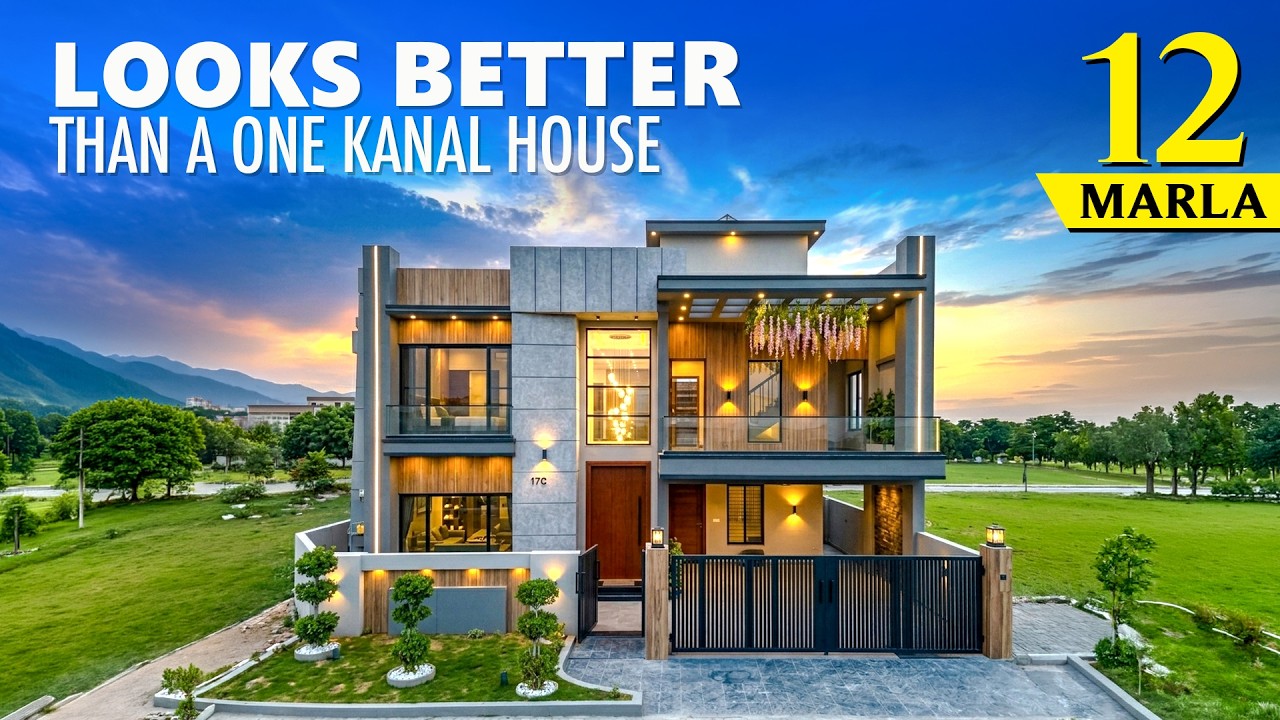 12.5 Marla Luxury House for Sale in Bahria Town Rawalpindi Phase 8 | Modern 5 Bedroom House Design