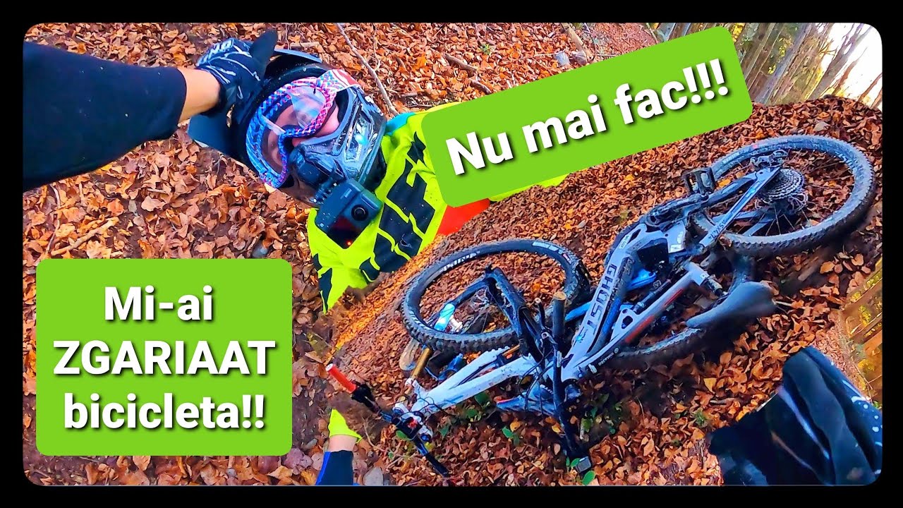 Cu BucharestBIKEtraffic care a intrat in mine | Traseu Rosu Azuga