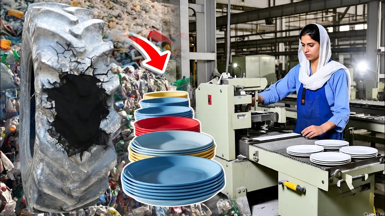How Melamine Crockery Is Made! Full Factory Tour & Complete Manufacturing Process!