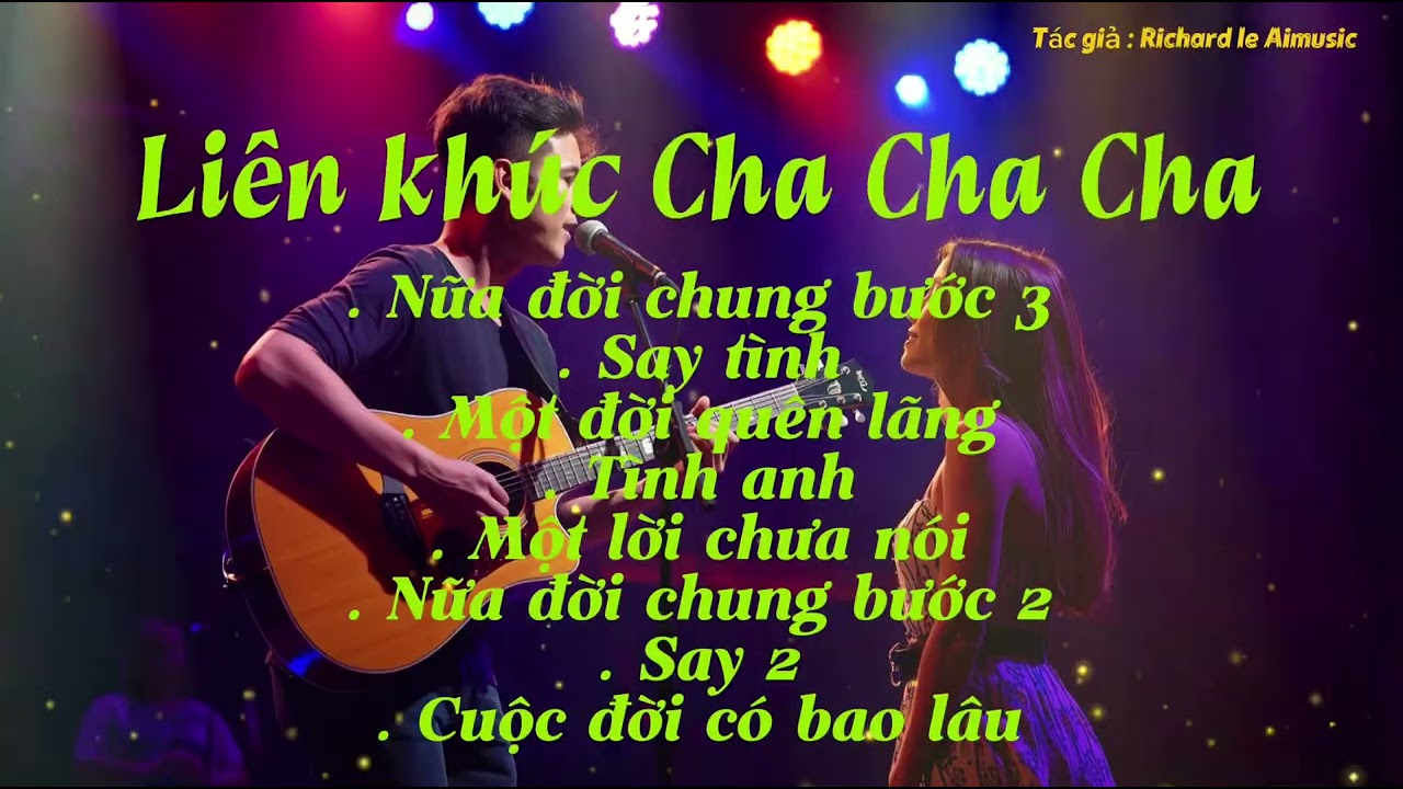 LIÊN KHÚC CHA CHA CHA - Sôi động - bay bỏng - tình cảm