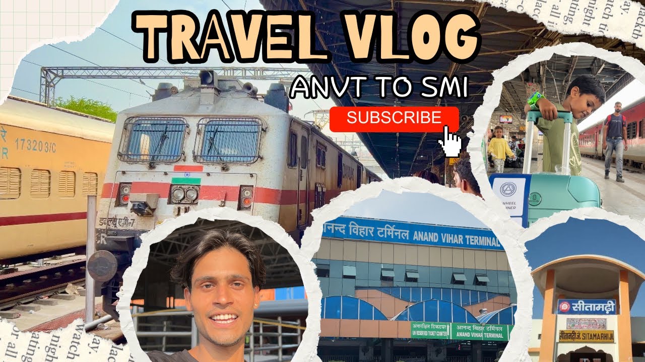 Lichchavi Express ( 14006 / 14005) | ANVT TO SMI JN. (2025 )| 3rd AC | Distance ￼1195 KM Travel Vlog