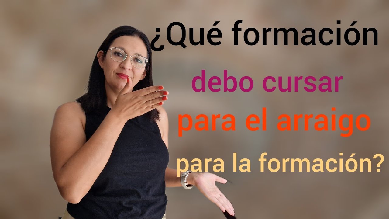 ¿Qué formación debo cursar para solicitar el atraigo para la formación?