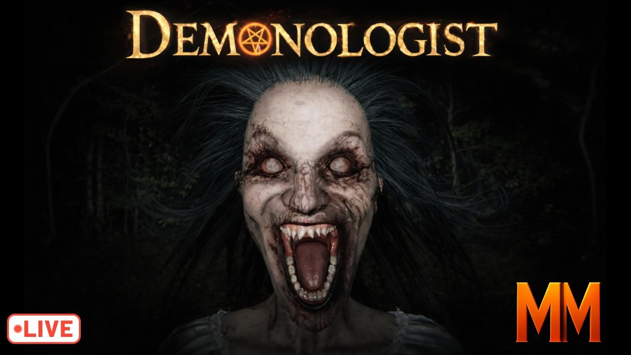 Scary DEMONS Caught on CAMERA! It's Demonologist TIME! |🔴LIVE NOW!
