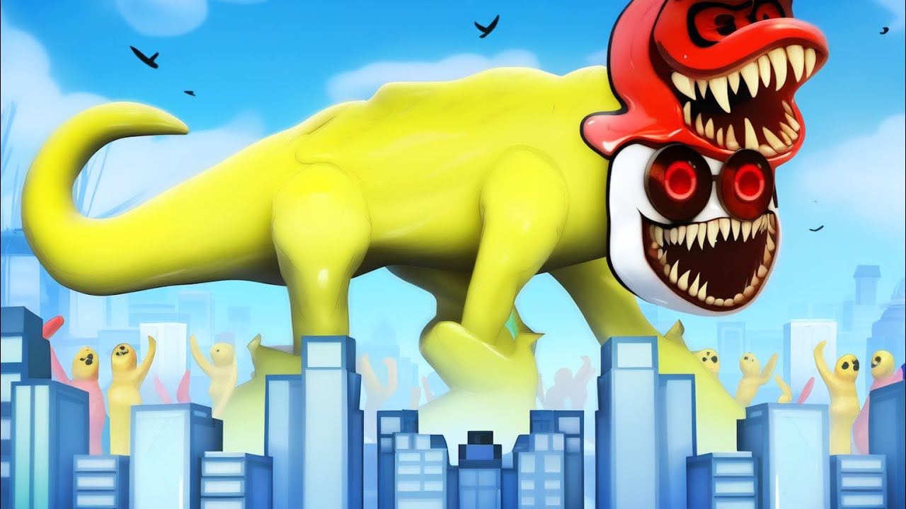 巨大モンスターに変身したらこうなったロブロックス【 Roblox 】