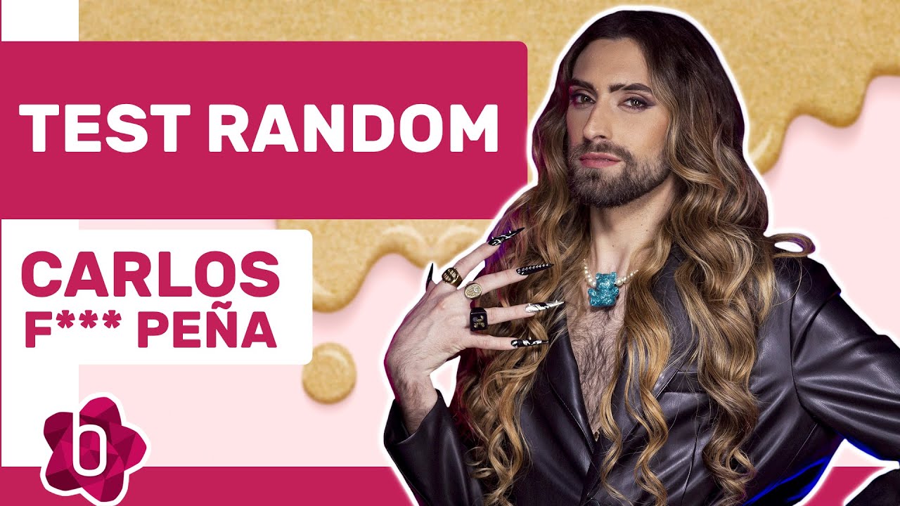 Test random de Bekia a Carlos Peña: amor, redes sociales, crushes, 'Secret Story'...