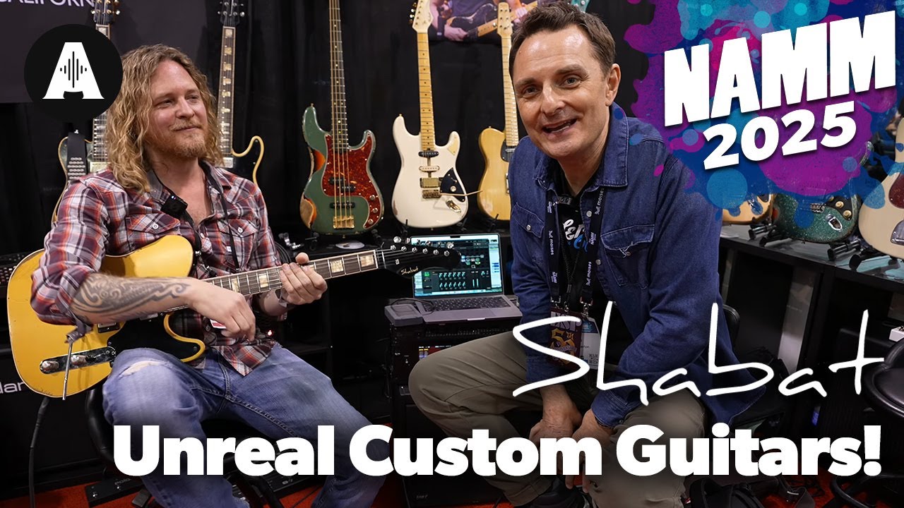 Meeting with Justin Derrico! | Shabat Guitars NAMM 2025