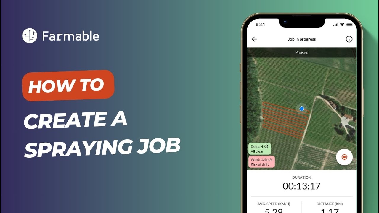How to create a Spraying Job - #Farmable