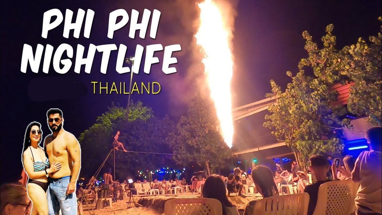 Phi Phi Island Night Life || Thailand most Adult Beach || N*de Beach