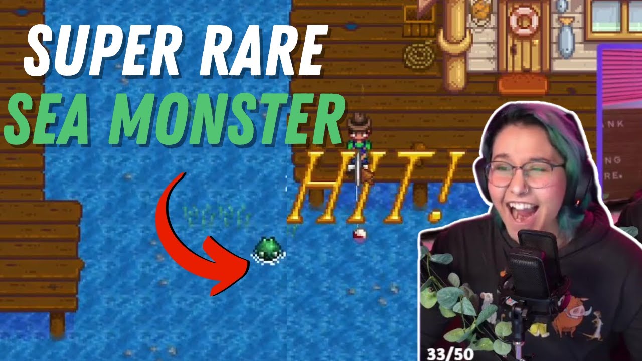 The Legendary Sea Monster Sighting | Stardew Valley