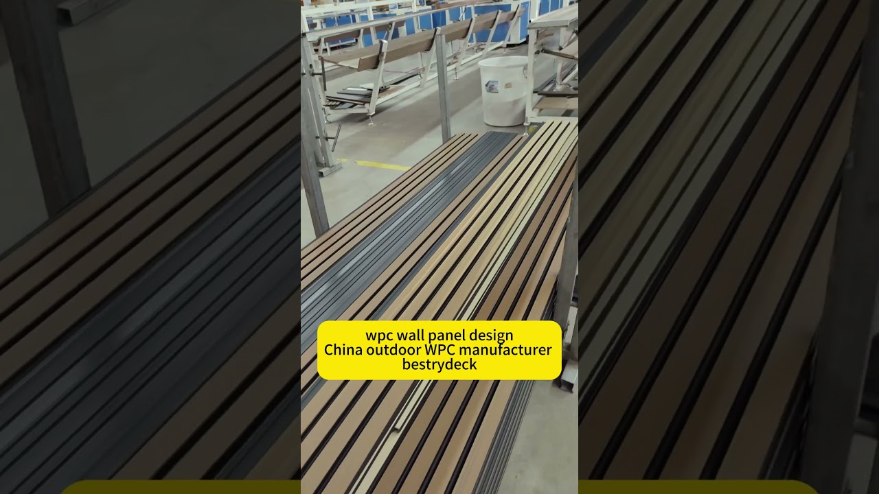wpc wall panel design China outdoor WPC manufacturer bestrydeck 