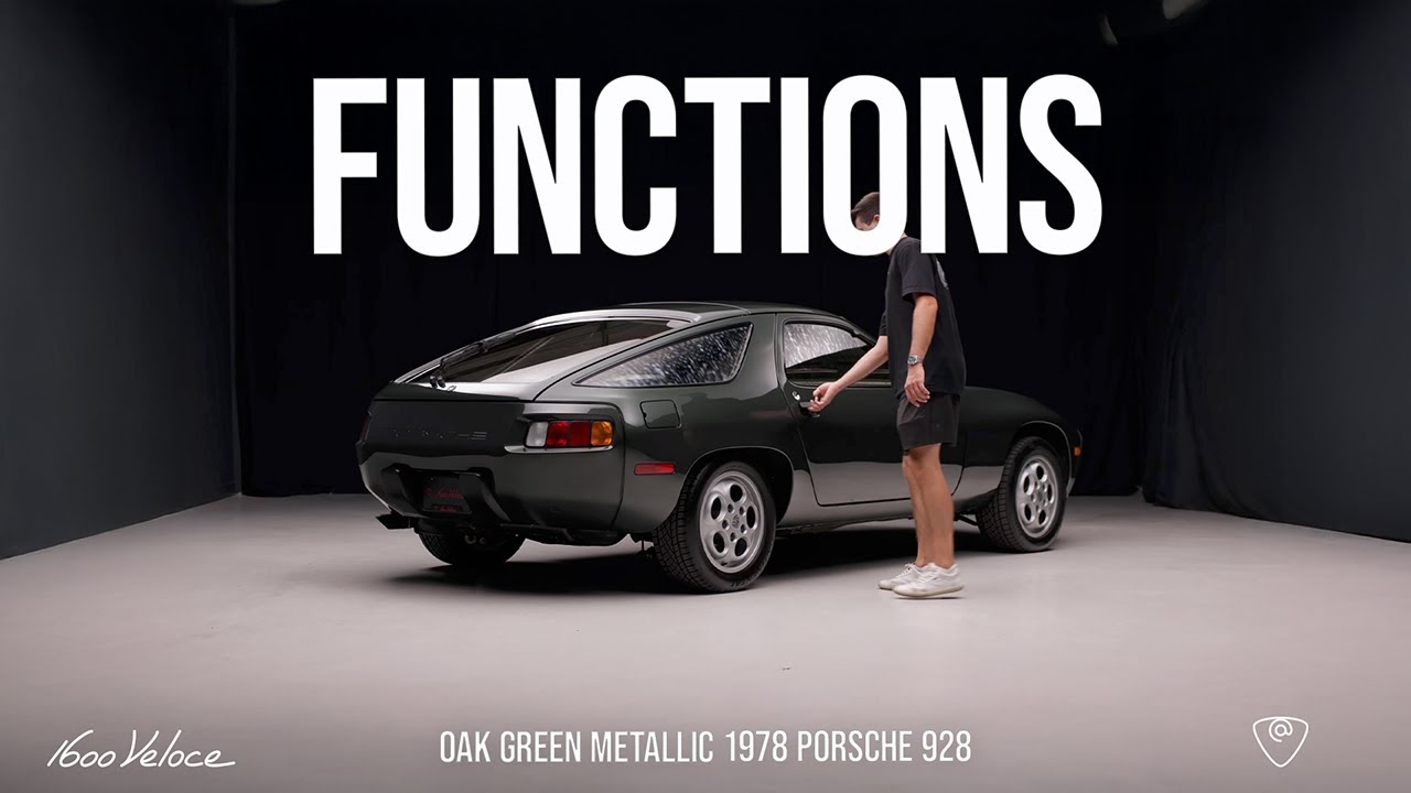 1978 Porsche 928 5-Speed | Functions