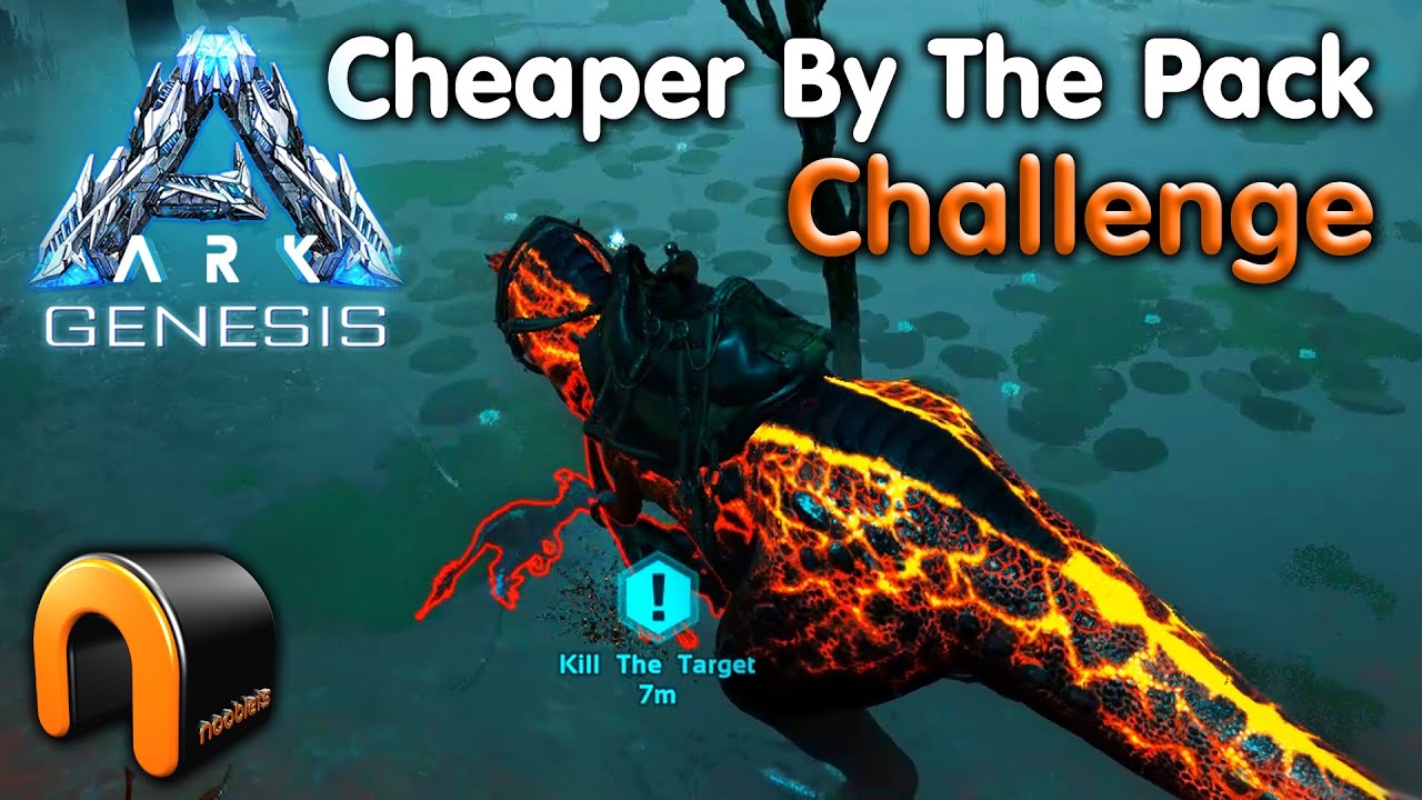 ARK Genesis CHEAPER BY THE PACK Challenge & LOOT!