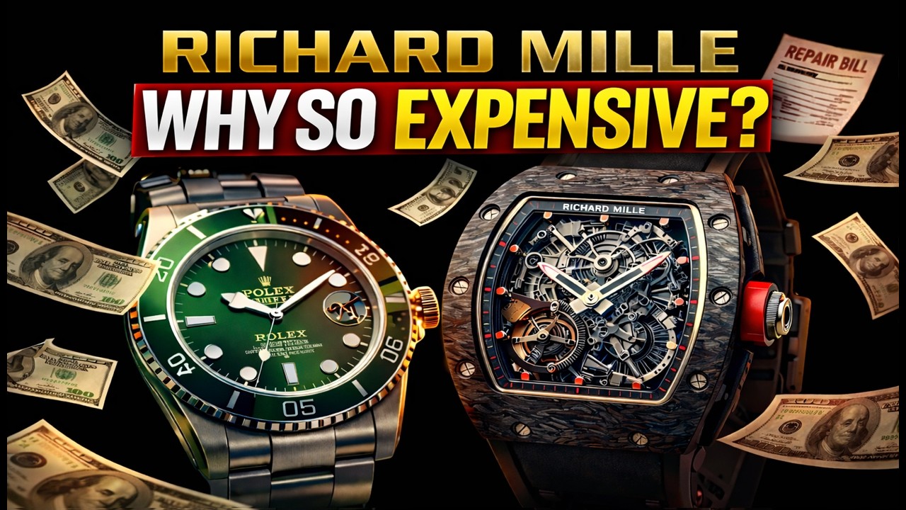 Why Richard Mille Watches Are So Expensive | Insane Luxury Explained