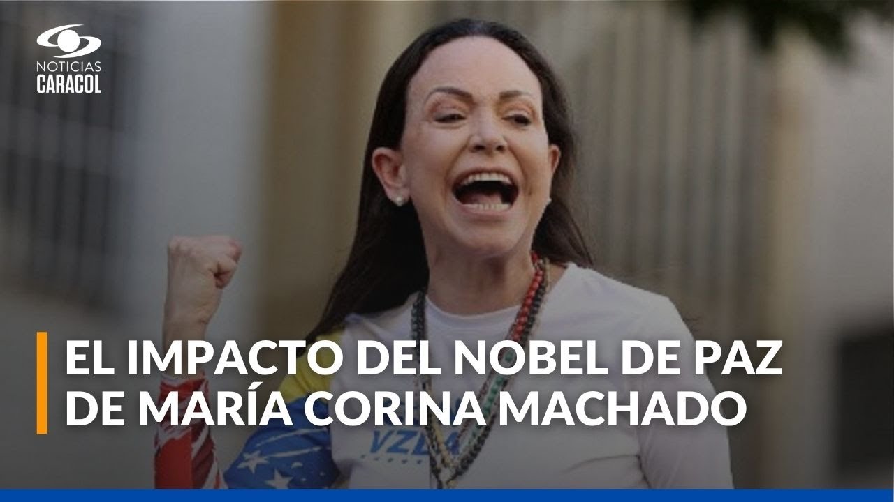 María Corina Machado, primera venezolana en convertirse en Nobel de Paz; así reaccionó el mundo