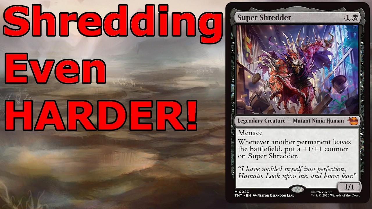 THIS SHREDDER GUY IS UNREAL!  Legacy Mono Black Aggro MTG