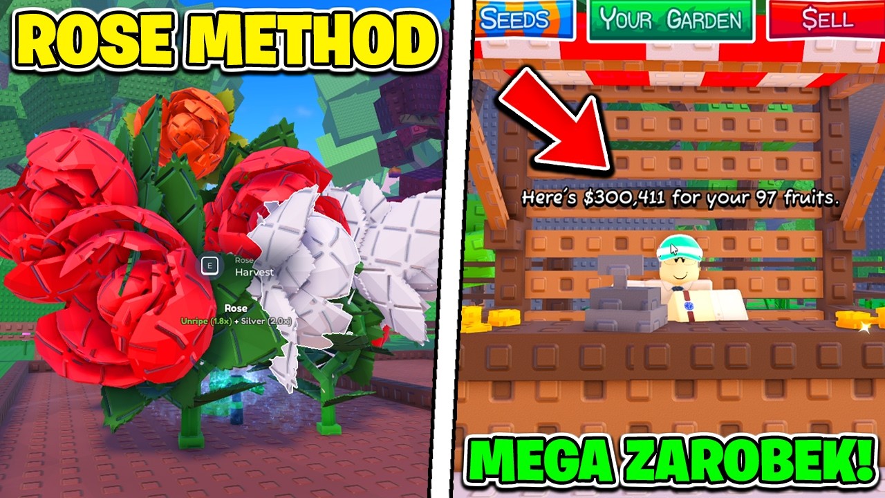 TYM SPOSOBEM ZAROBISZ MILIONY W GARDEN HORIZNOS! Roblox