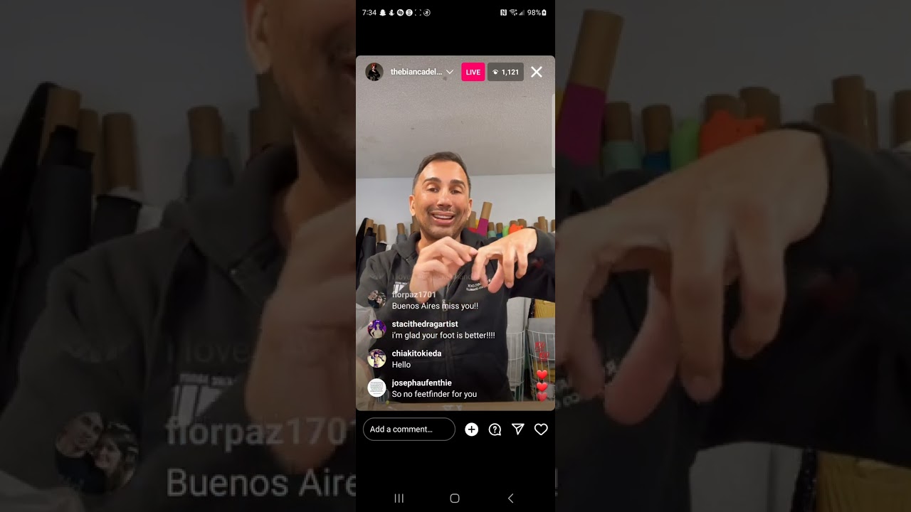 bianca del rio - rpdr s6 🇺🇸 - instagram live - sunday, 8 january 2023