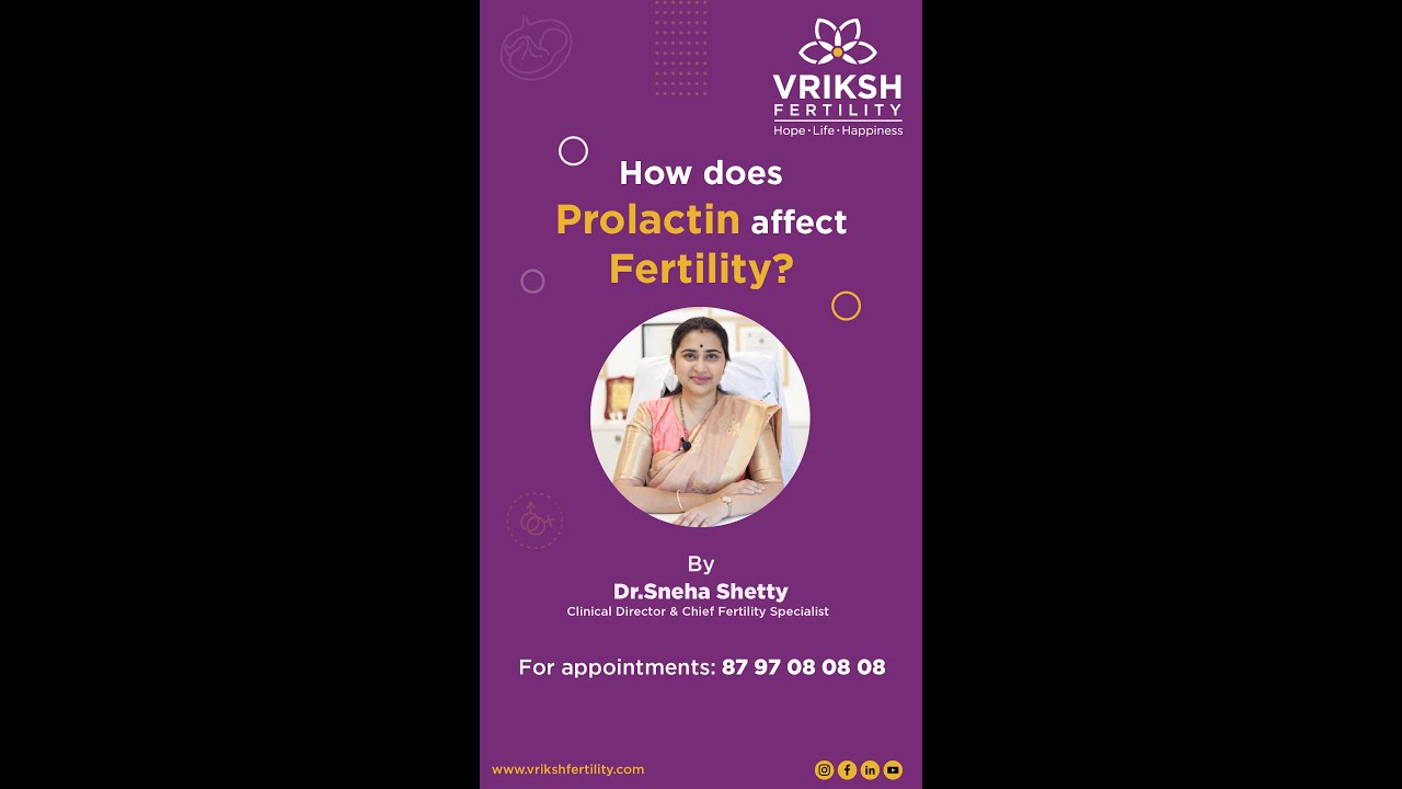 How Does Prolactin affect fertility Explained By Dr. Sneha Shetty