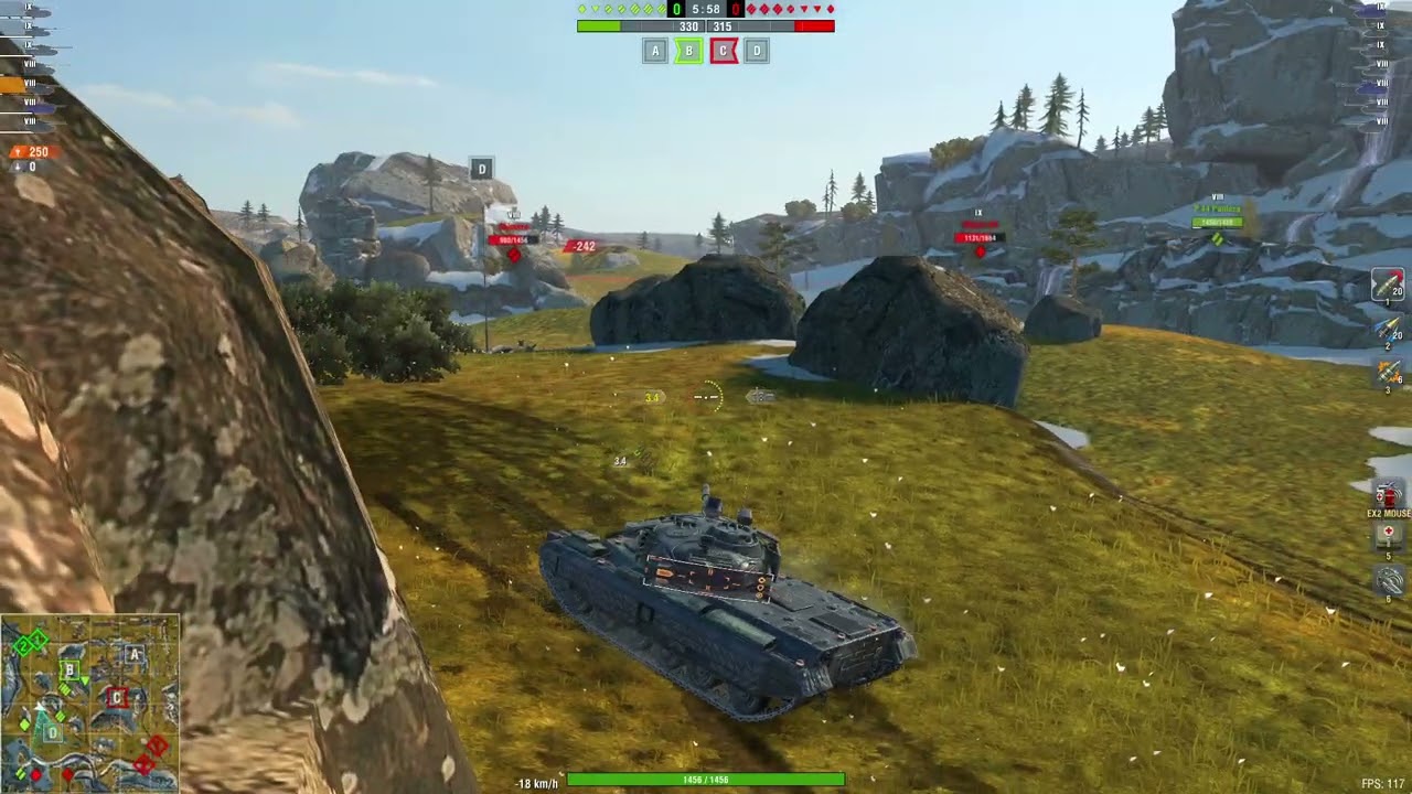 World of Tanks Blitz - Progetto 46 Ace Tanker (4428 DMG)