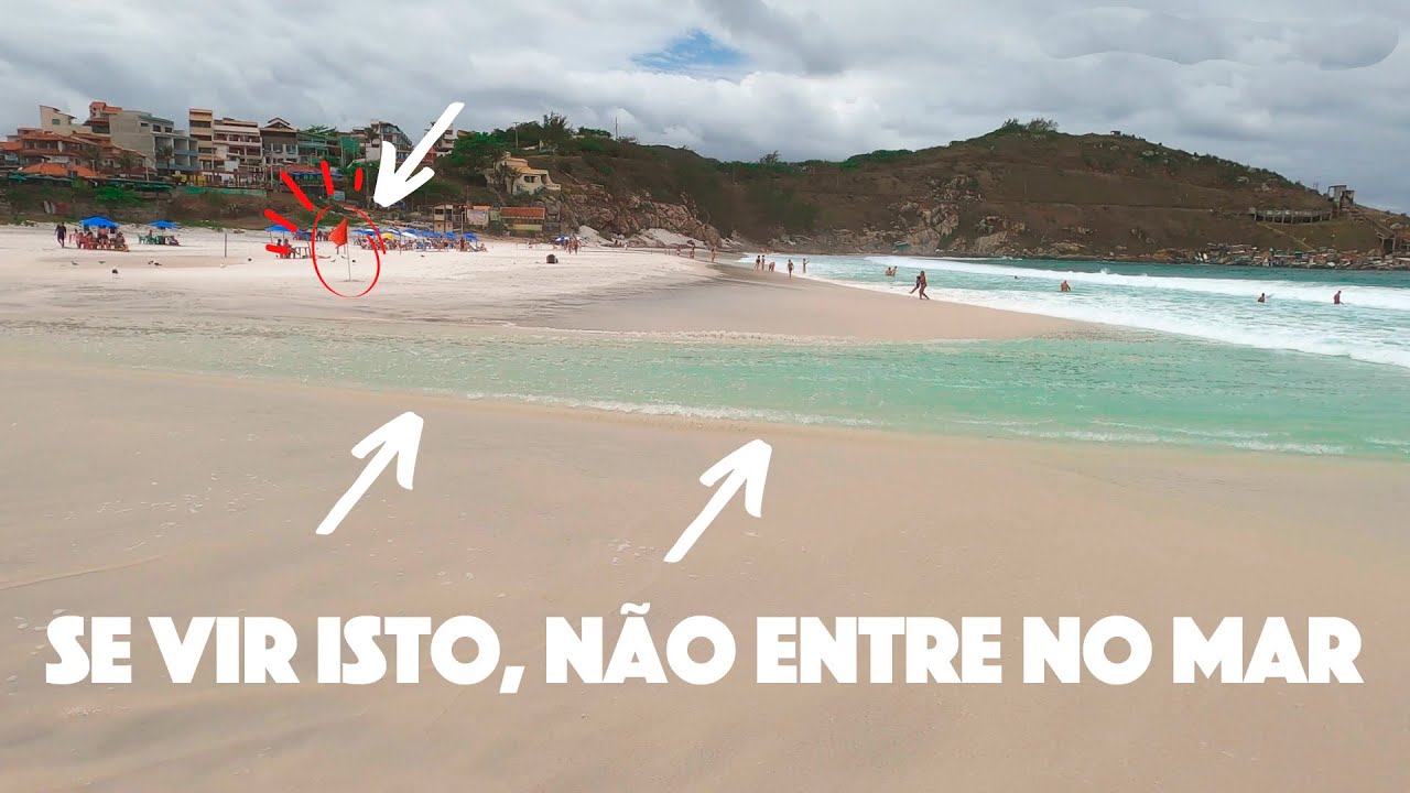 ARRAIAL DO CABO HOJE - CORRENTE DE RETORNO - 03/11/2022 EM 4K