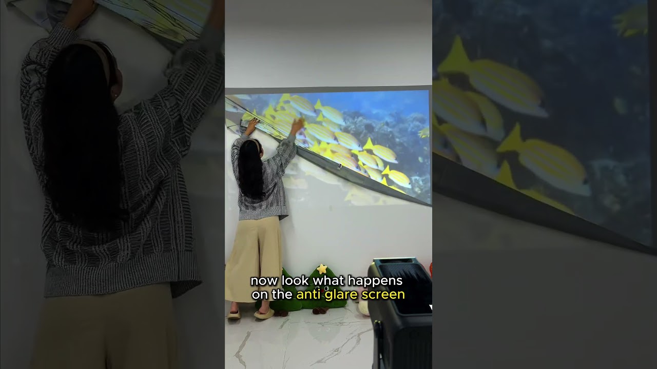 Elevate Your Viewing Experience with This Stunning Projector Screen